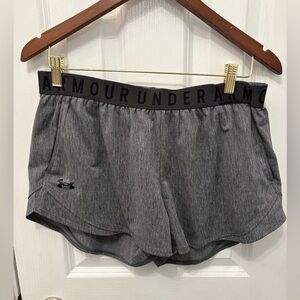 Under Armour Women's Athletic Gray Shorts